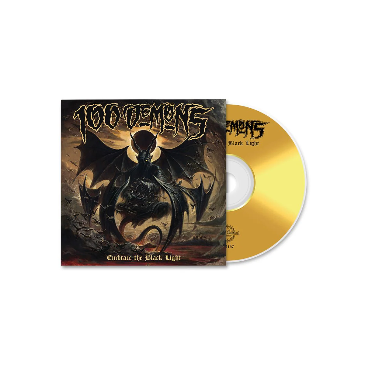100 DEMONS "Embrace The Black Light" CD - Image 2