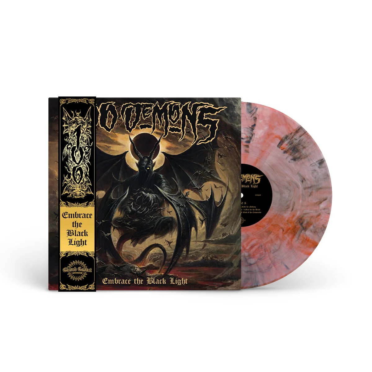 100 DEMONS "Embrace The Black Light" LP - Image 2
