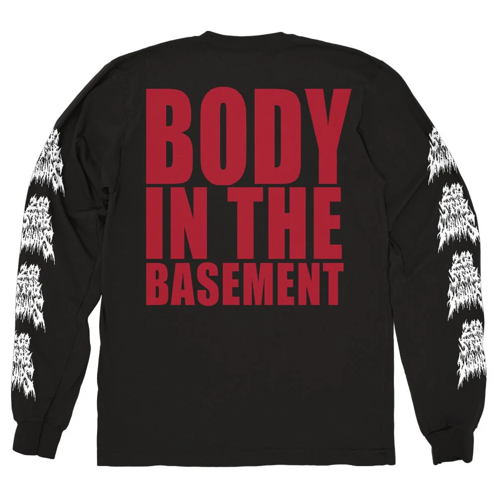 200 STAB WOUNDS "Body In The Basement" Longsleeve - Image 2