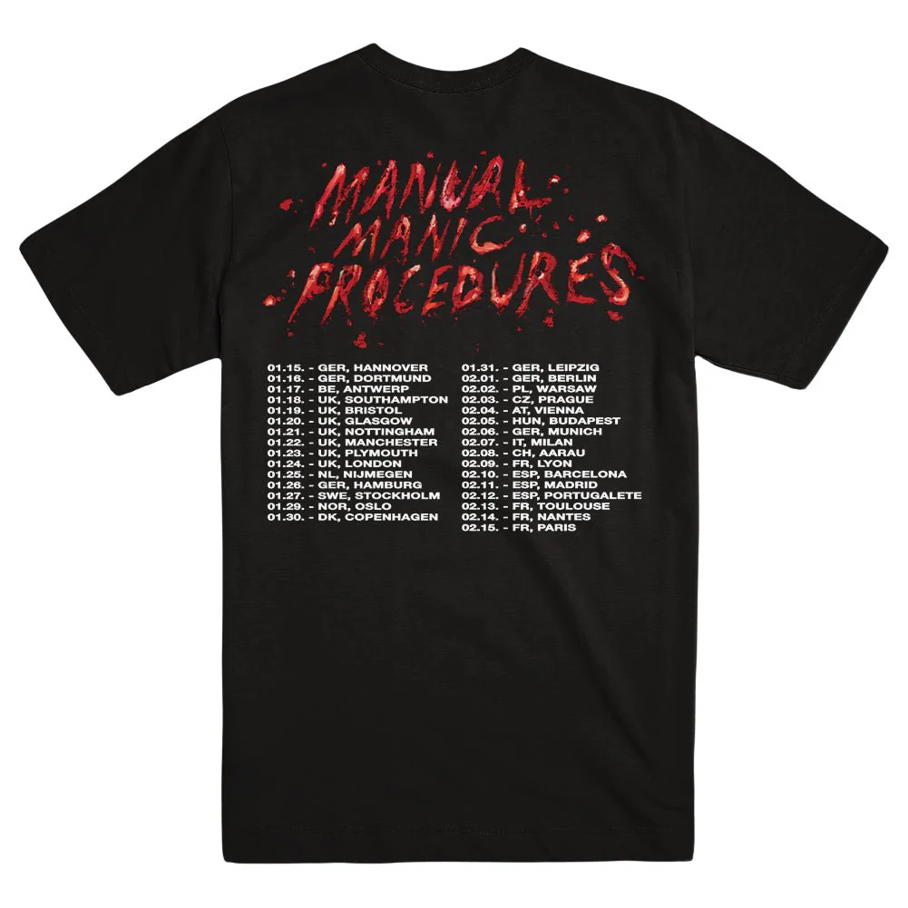 200 STAB WOUNDS "Hand With Heart" T-Shirt - Image 2