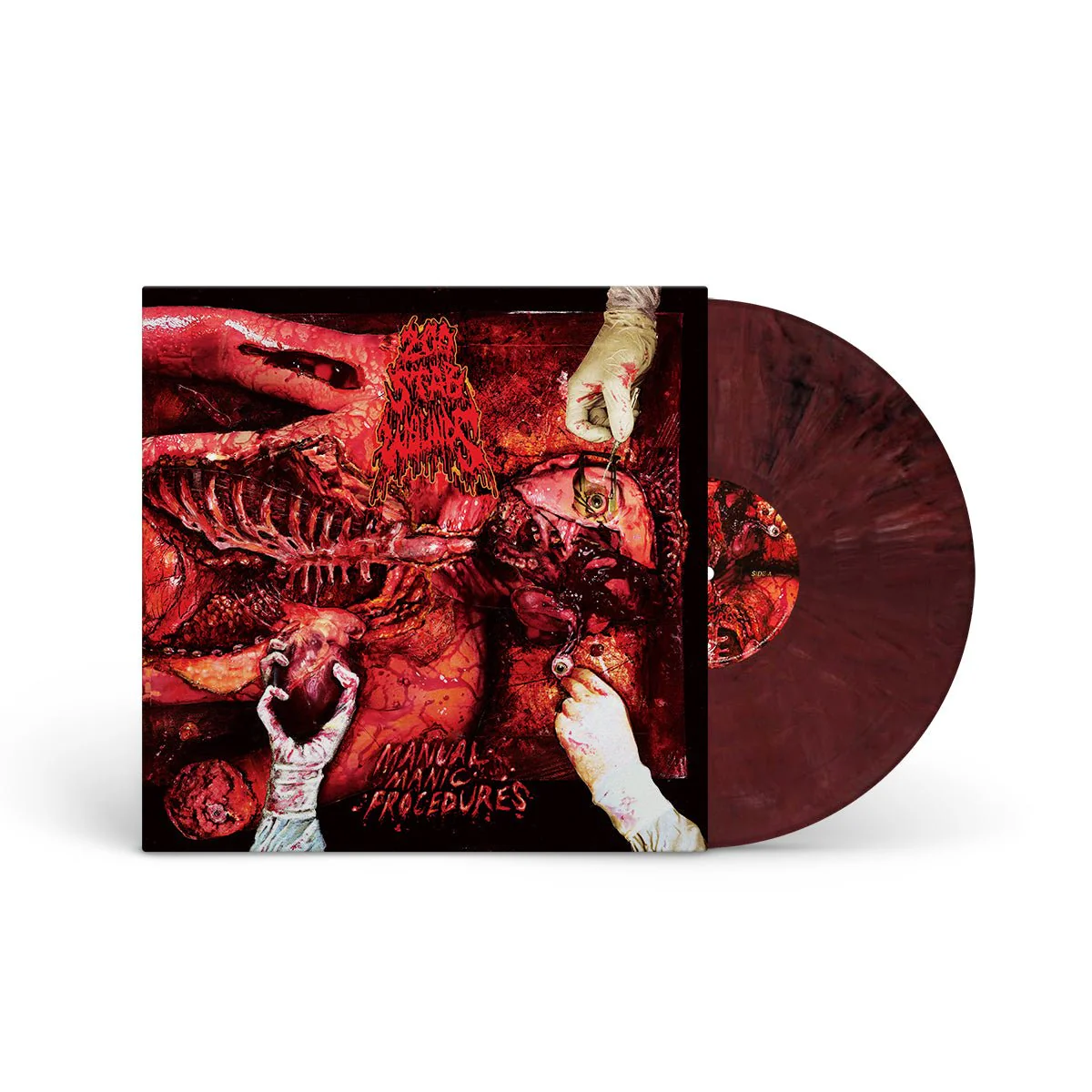 200 STAB WOUNDS "Manual Manic Procedures" LP - Image 3