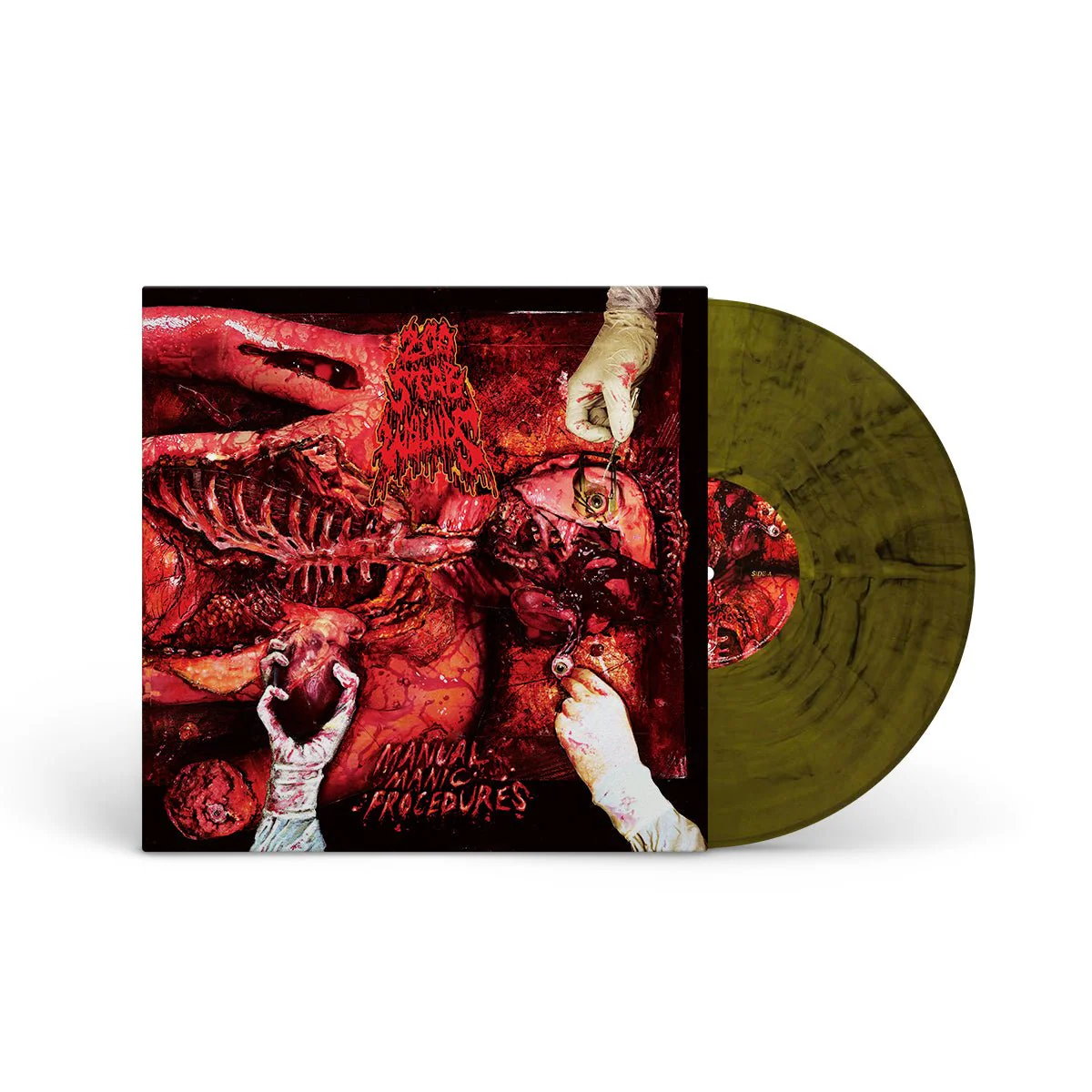 200 STAB WOUNDS "Manual Manic Procedures" LP - Image 5