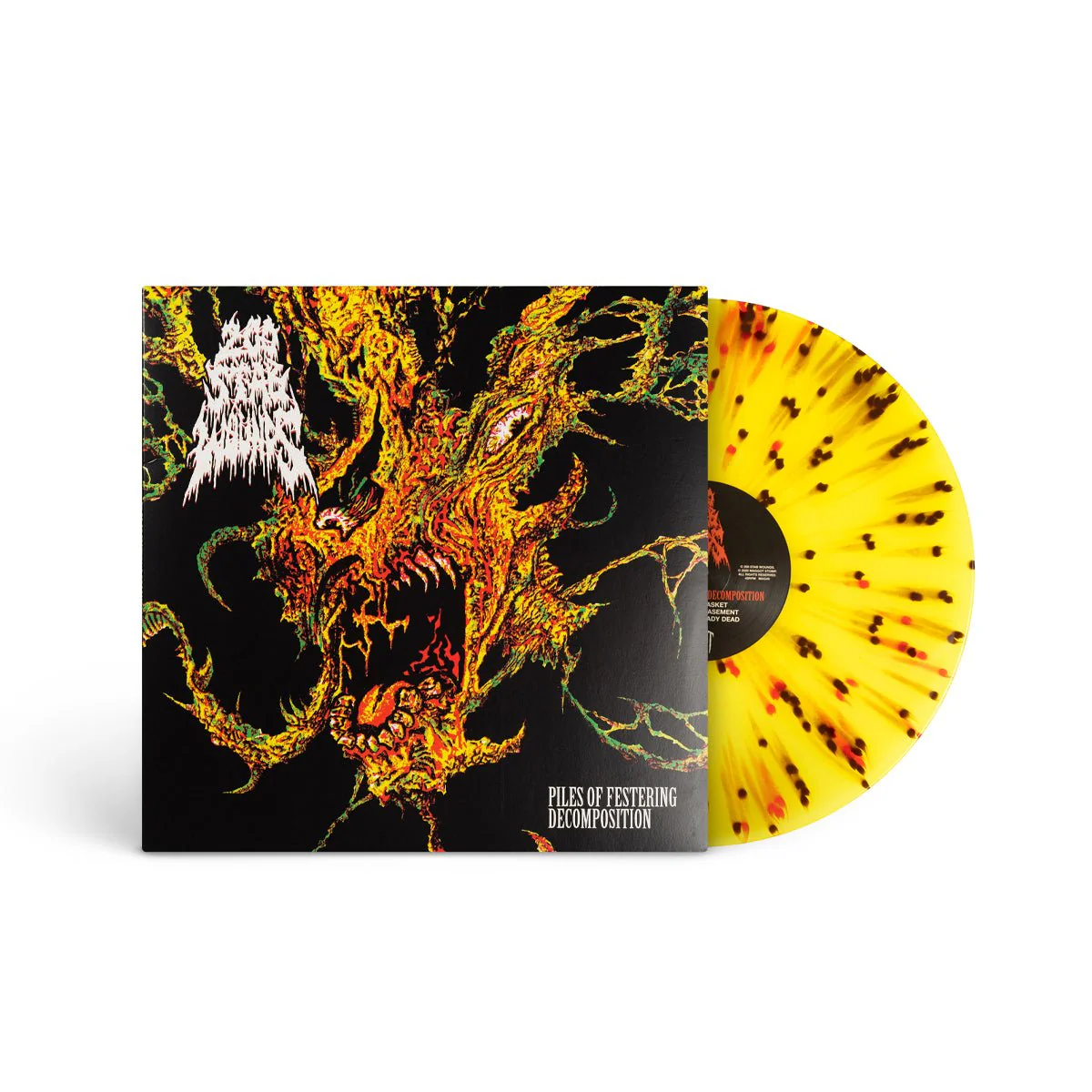 200 STAB WOUNDS "Piles Of Festering Decomposition" LP - Image 3