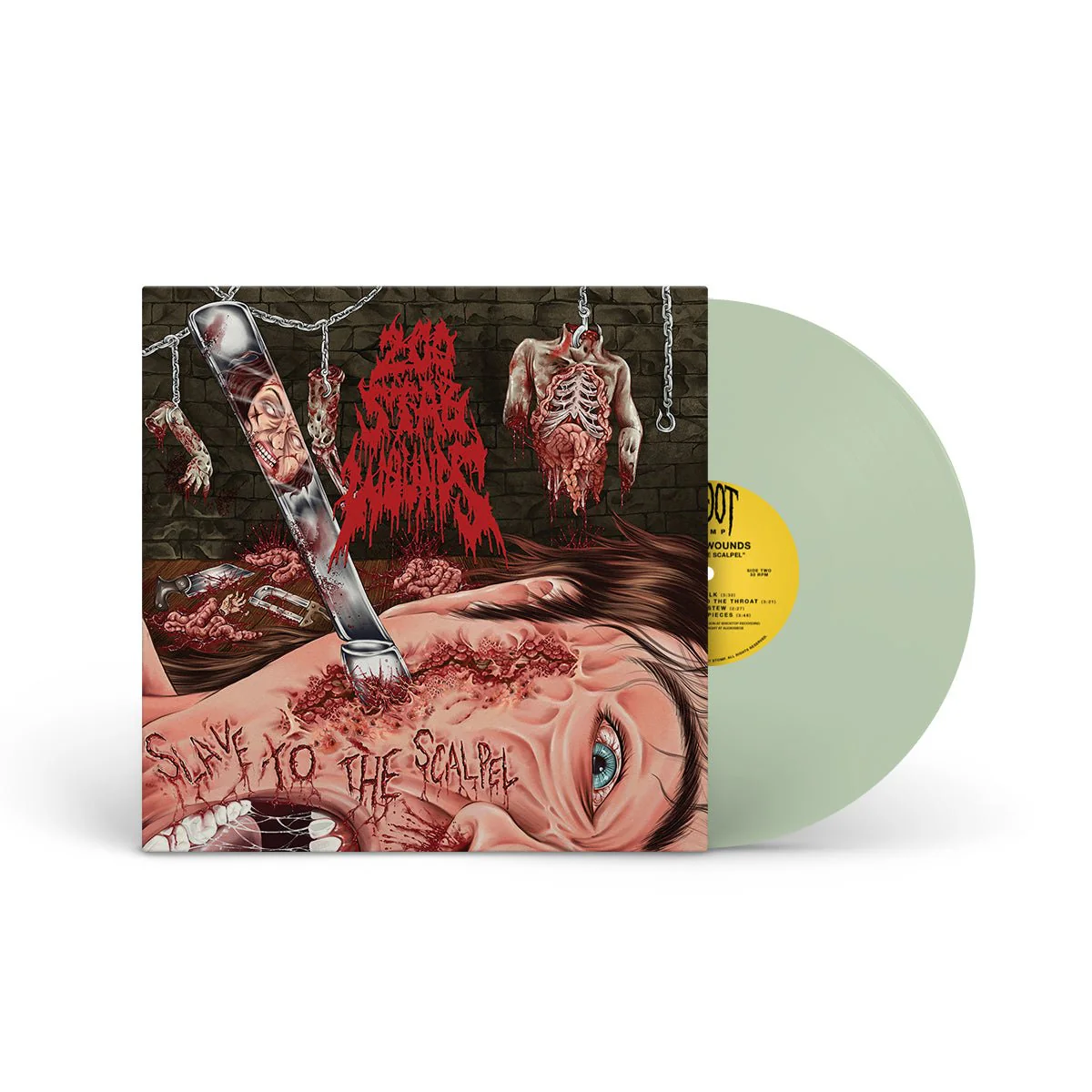 200 STAB WOUNDS "Slave To The Scalpel" LP - Image 3