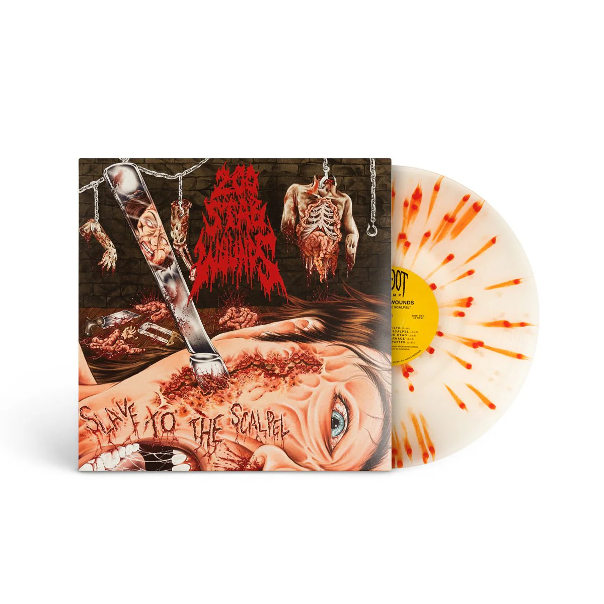 200 STAB WOUNDS "Slave To The Scalpel" LP - Image 4