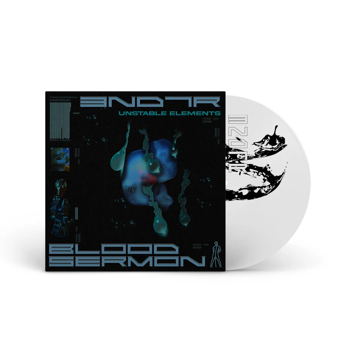 3ND7R/BLOOD SERMON "Unstable Elements" Split 12" EP - Image 2