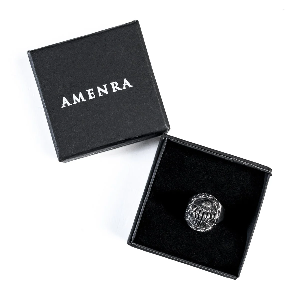 AMENRA "De Toorn - White Brass" Ring - Image 2