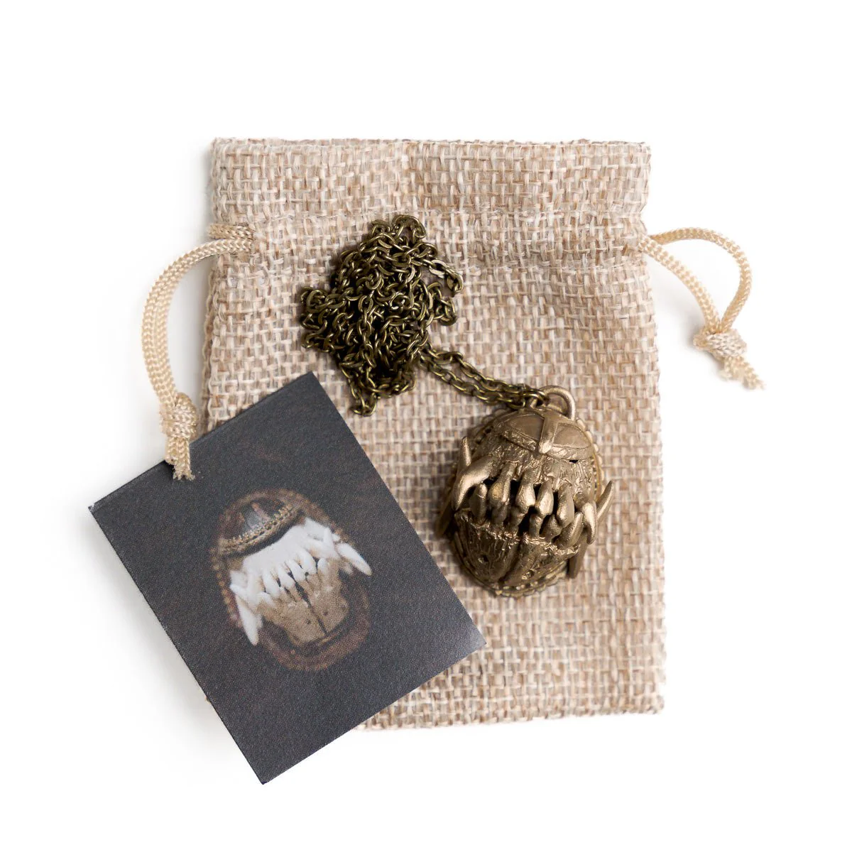 AMENRA "Fang - Bronze" Necklace - Image 2