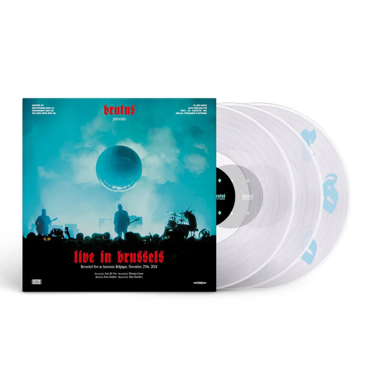 BRUTUS "Live In Brussels" 3xLP - Image 2