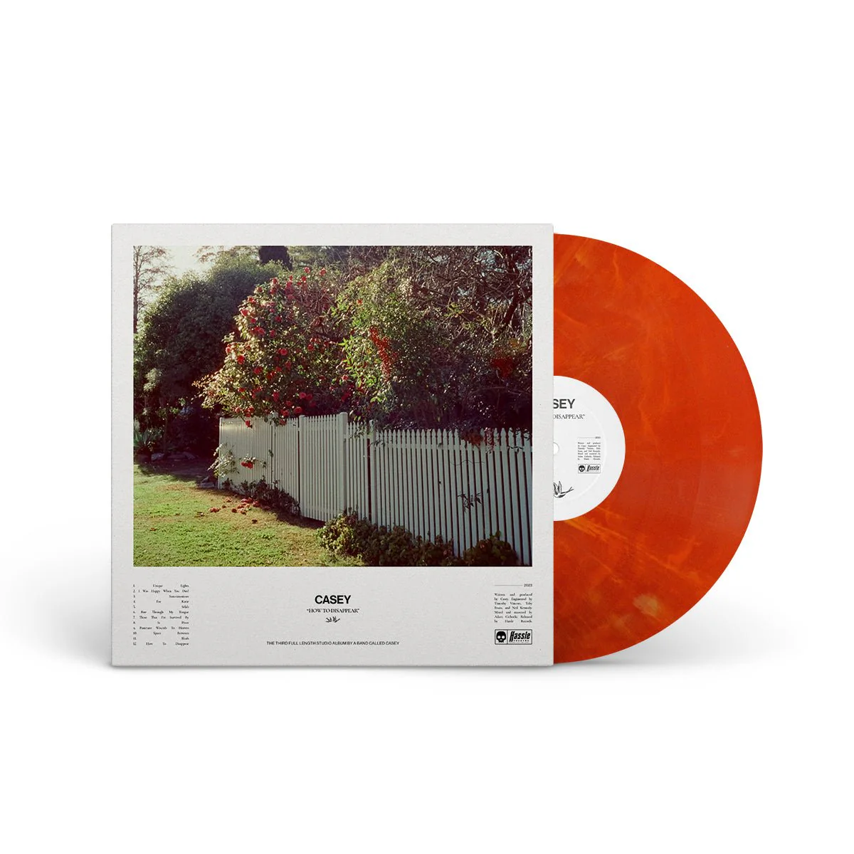CASEY "How To Disappear (Alternate Cover)" LP - Image 2