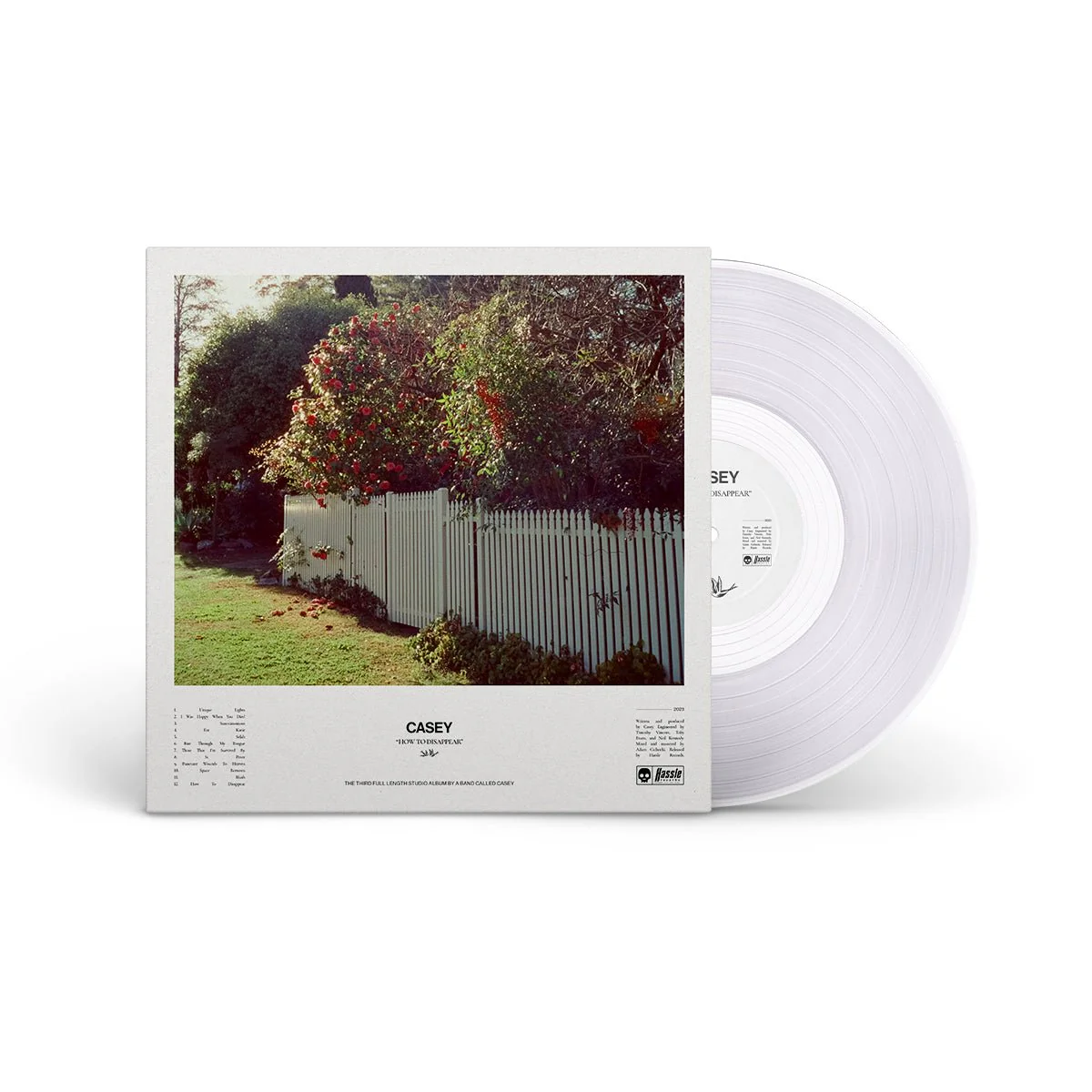 CASEY "How To Disappear (Alternate Cover)" LP - Image 3