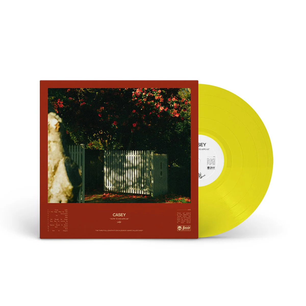 CASEY "How To Disappear (Standard Cover)" LP - Image 2