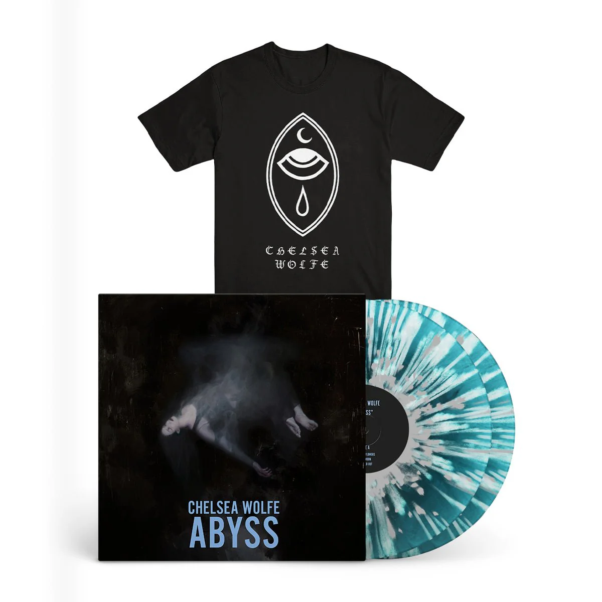CHELSEA WOLFE "Abyss - Crying Eye" 2xLP + T-Shirt Bundle - Image 2