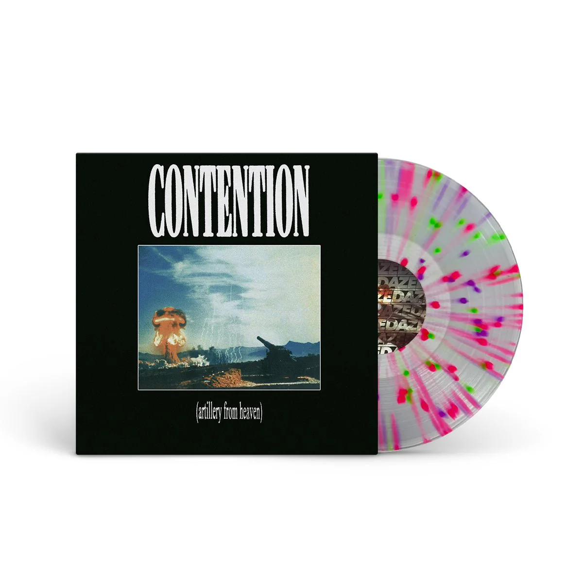 CONTENTION "Artillery From Heaven" LP - Image 2