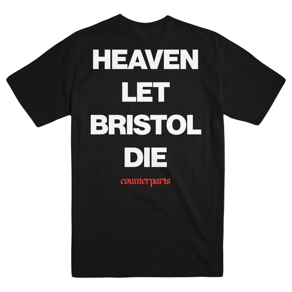 COUNTERPARTS "Heaven Let Bristol Die" T-Shirt - Image 2