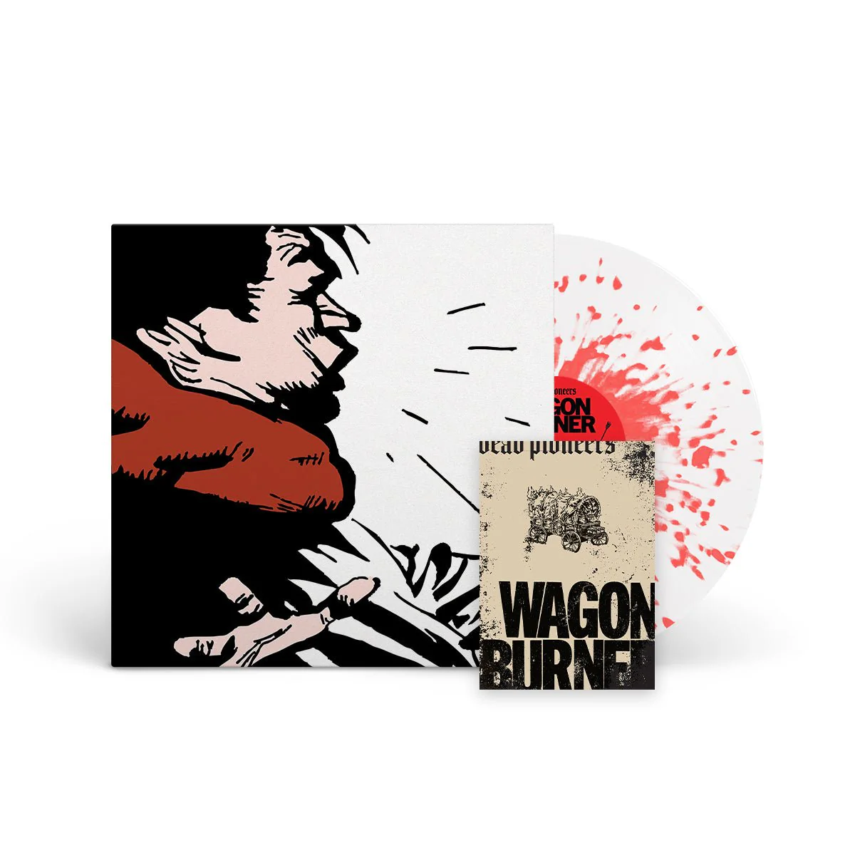 DEAD PIONEERS "Wagon Burner" LP - Image 2