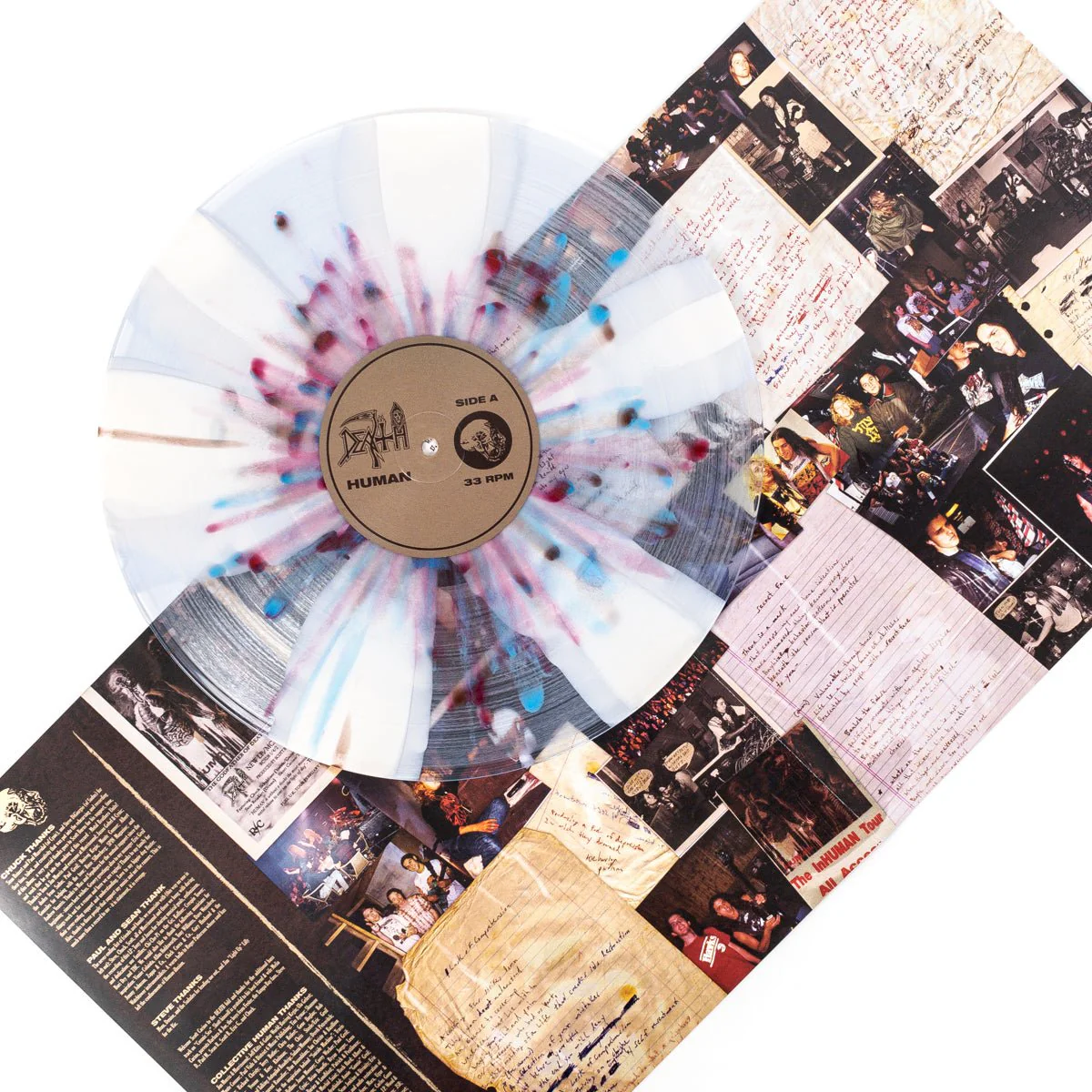 DEATH "Human (Reissue)" LP - Image 4