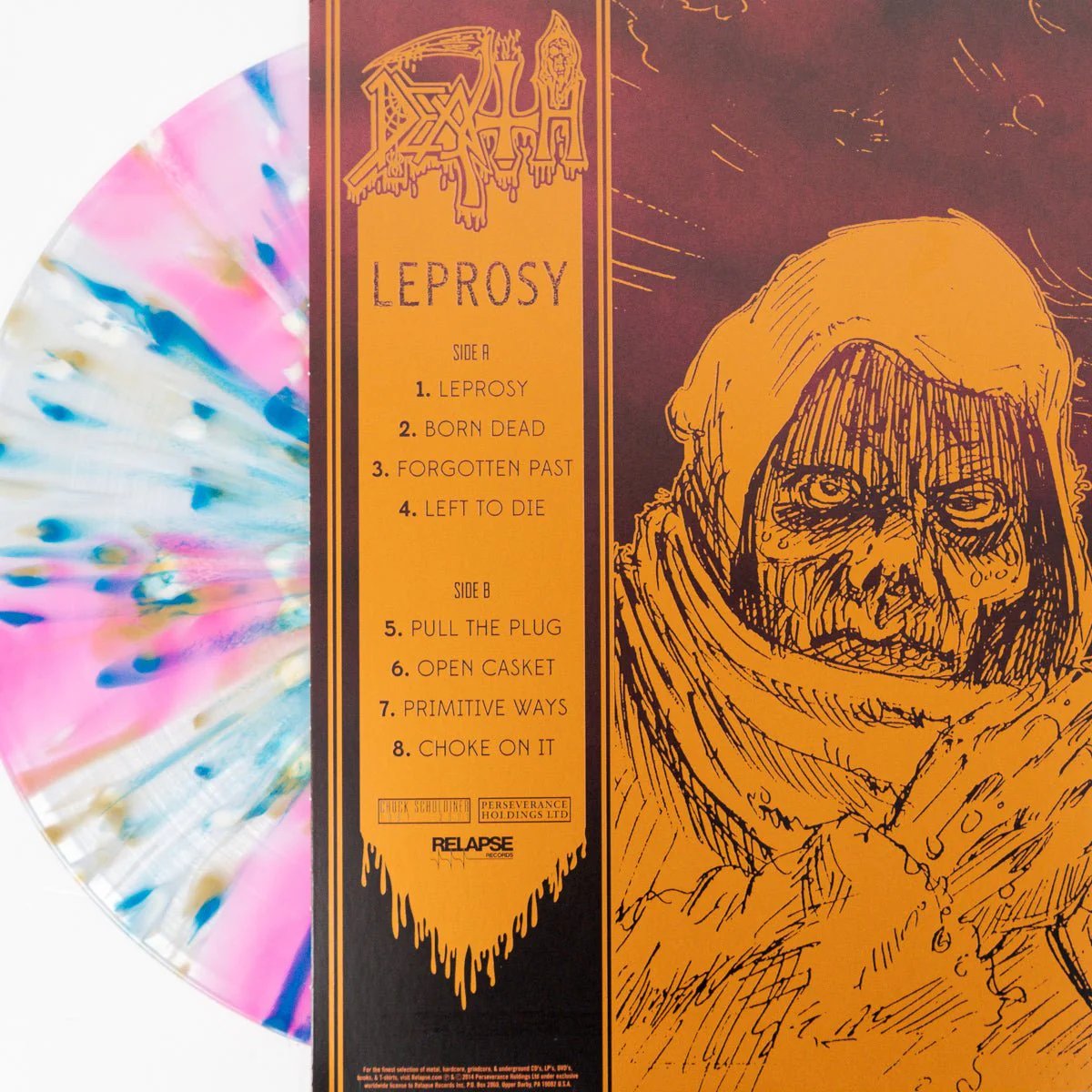 DEATH "Leprosy (Reissue)" LP - Image 6