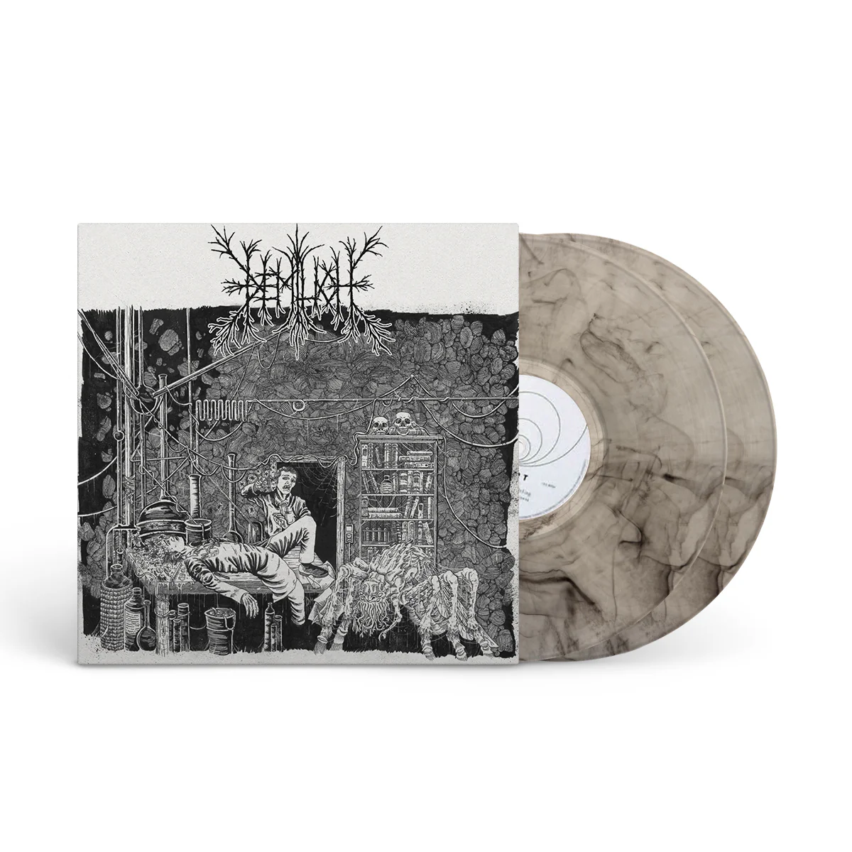 DEMILICH "Em9t2ness Of Van2s1ing / V34ish6ng 0f Emptiness" 2xLP - Image 2
