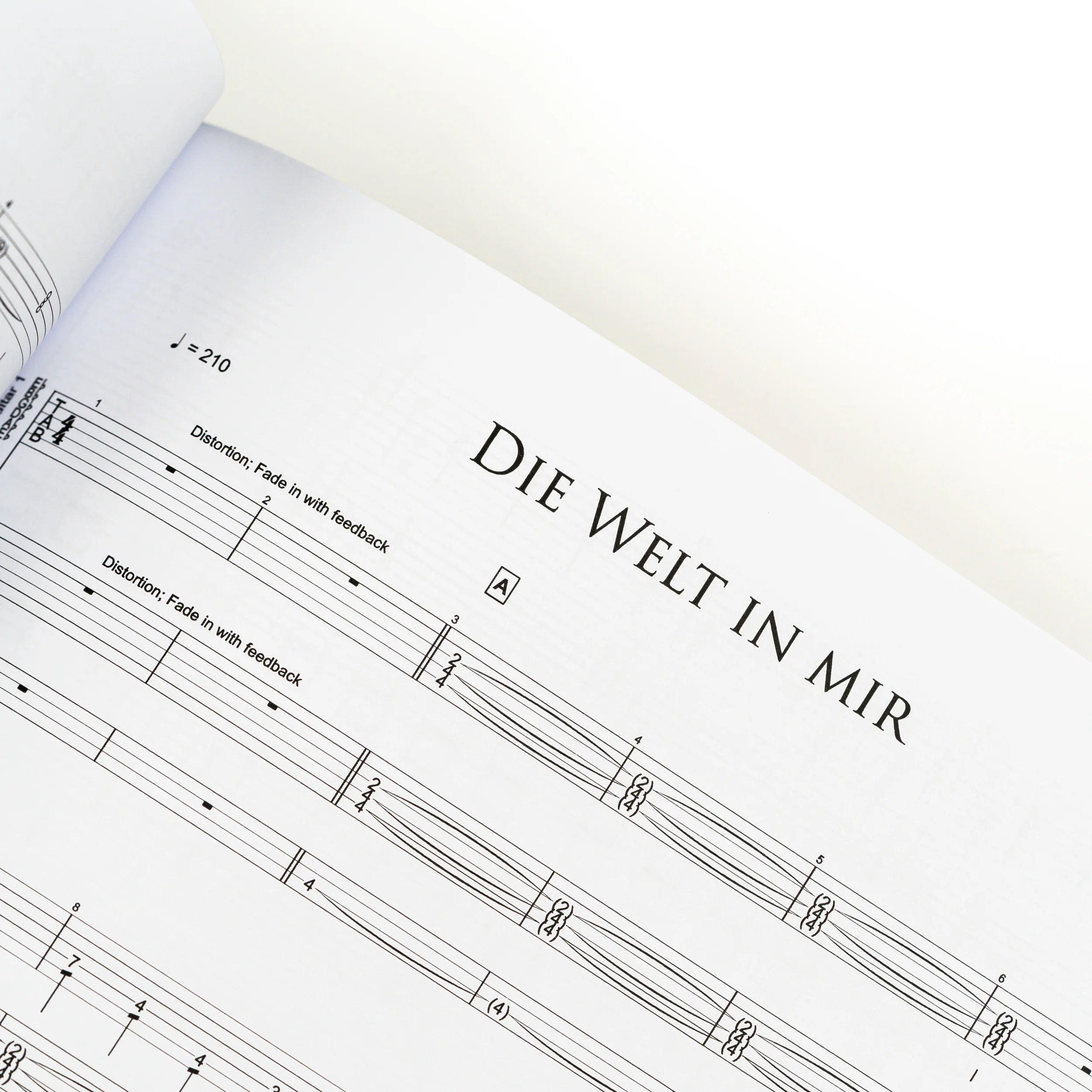 DER WEG EINER FREIHEIT "Agonie - The Complete Guitar & Bass Transcription" Book - Image 4