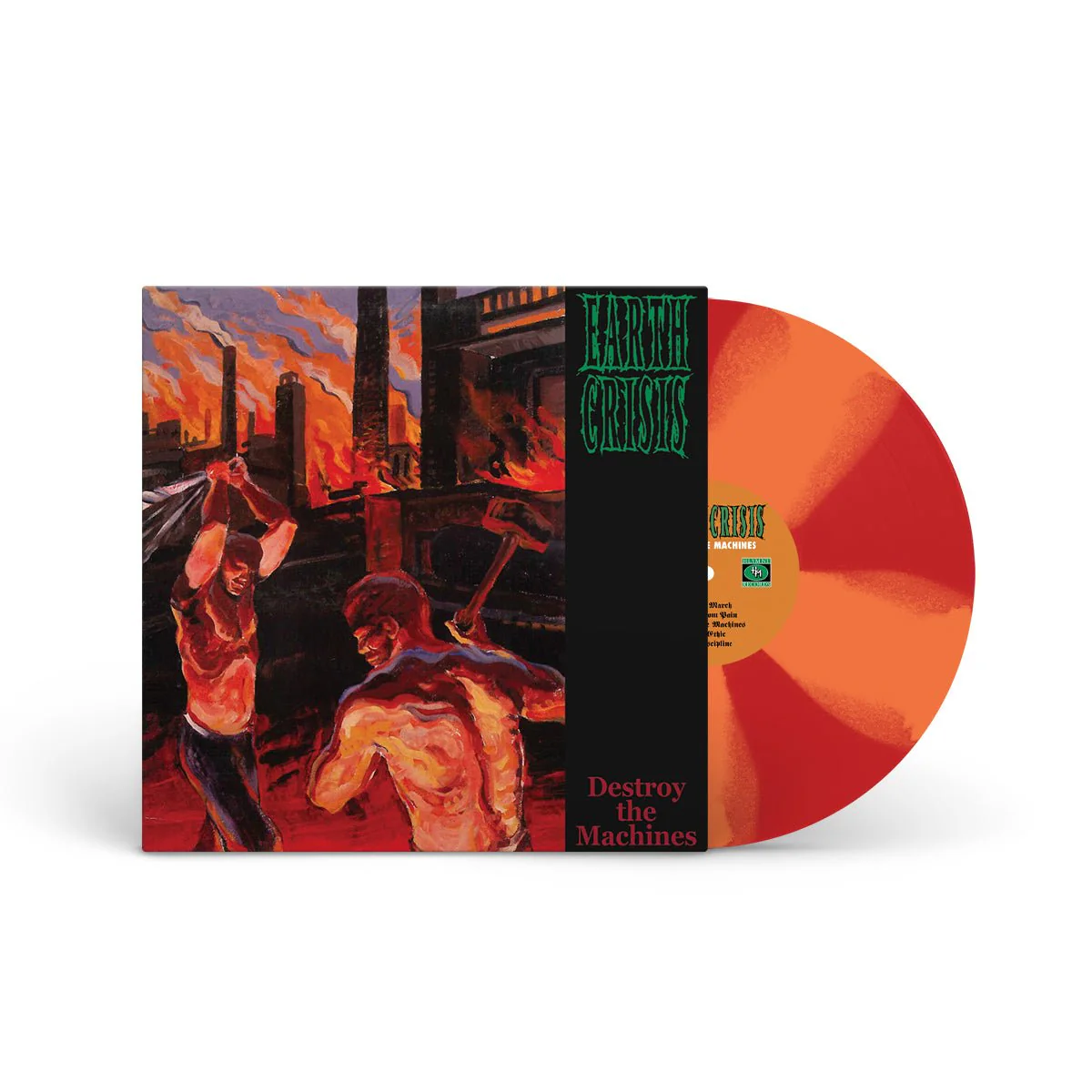 EARTH CRISIS "Destroy The Machines - 30th Anniversary Reissue" LP - Image 2