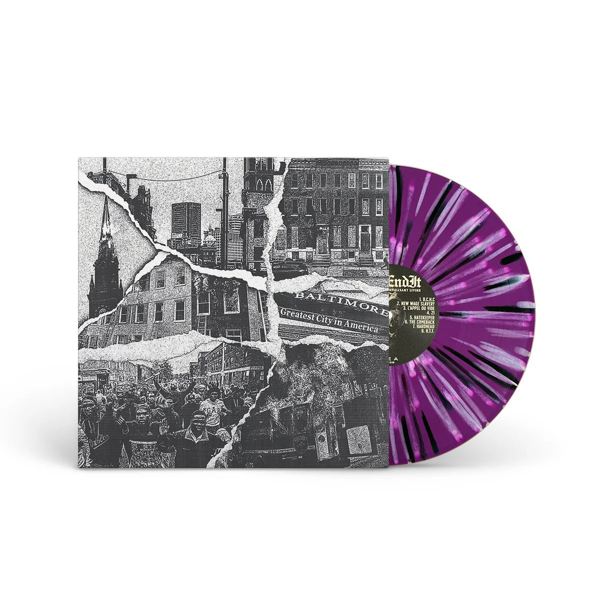 END IT "Unpleasant Living" LP - Image 2