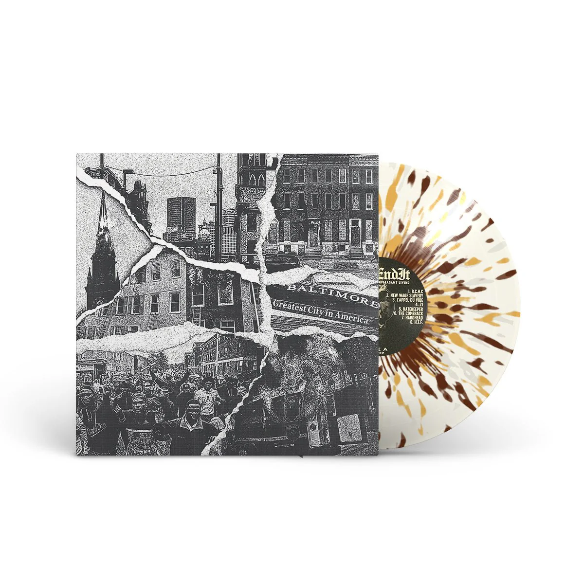 END IT "Unpleasant Living" LP - Image 3