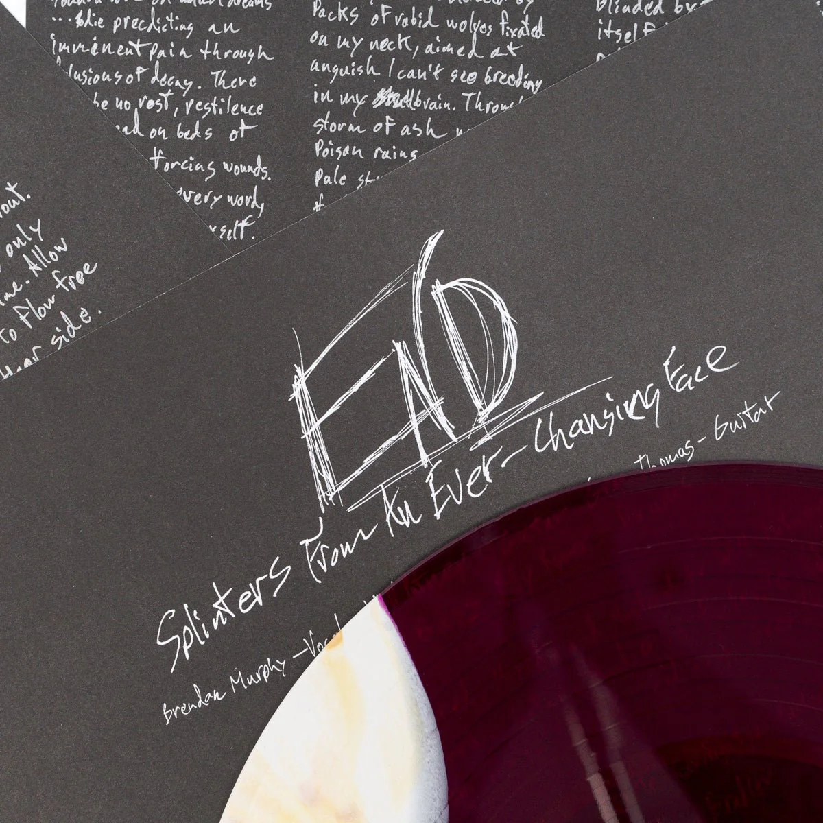 END "Splinters From An Ever-Changing Face" LP - Image 3