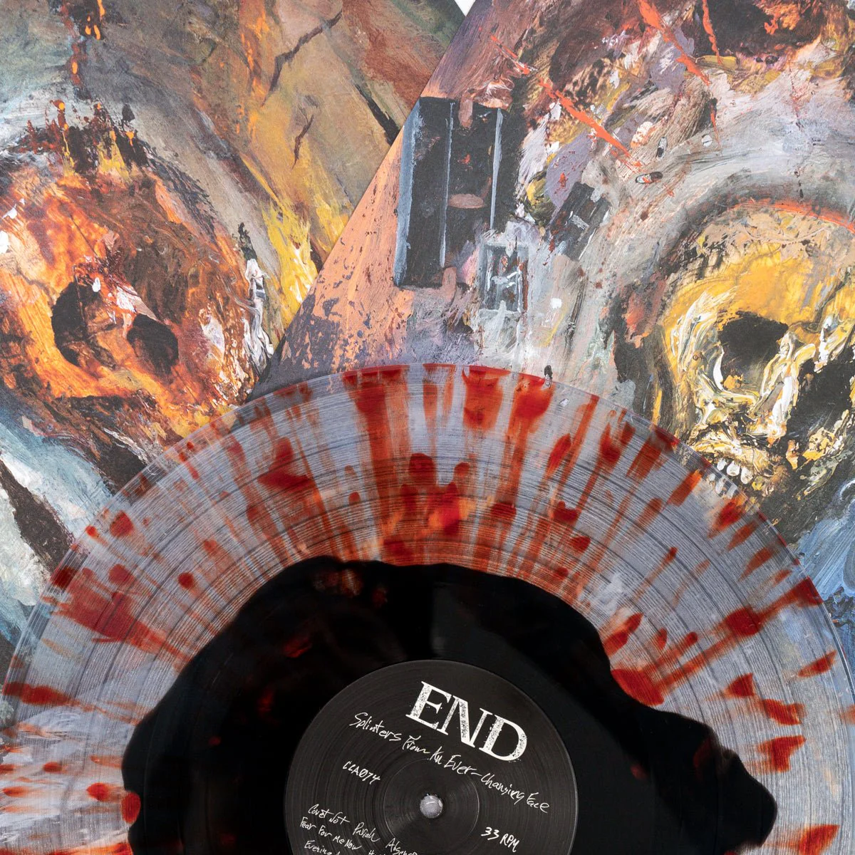 END "Splinters From An Ever-Changing Face" LP - Image 6