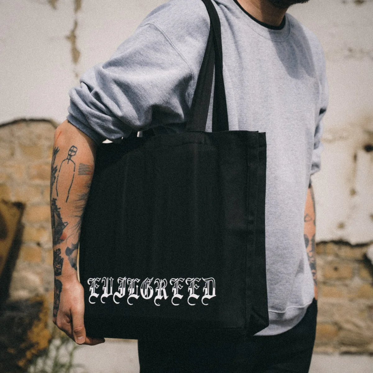 EVIL GREED "Home Of Heavy" Tote Bag - Image 6