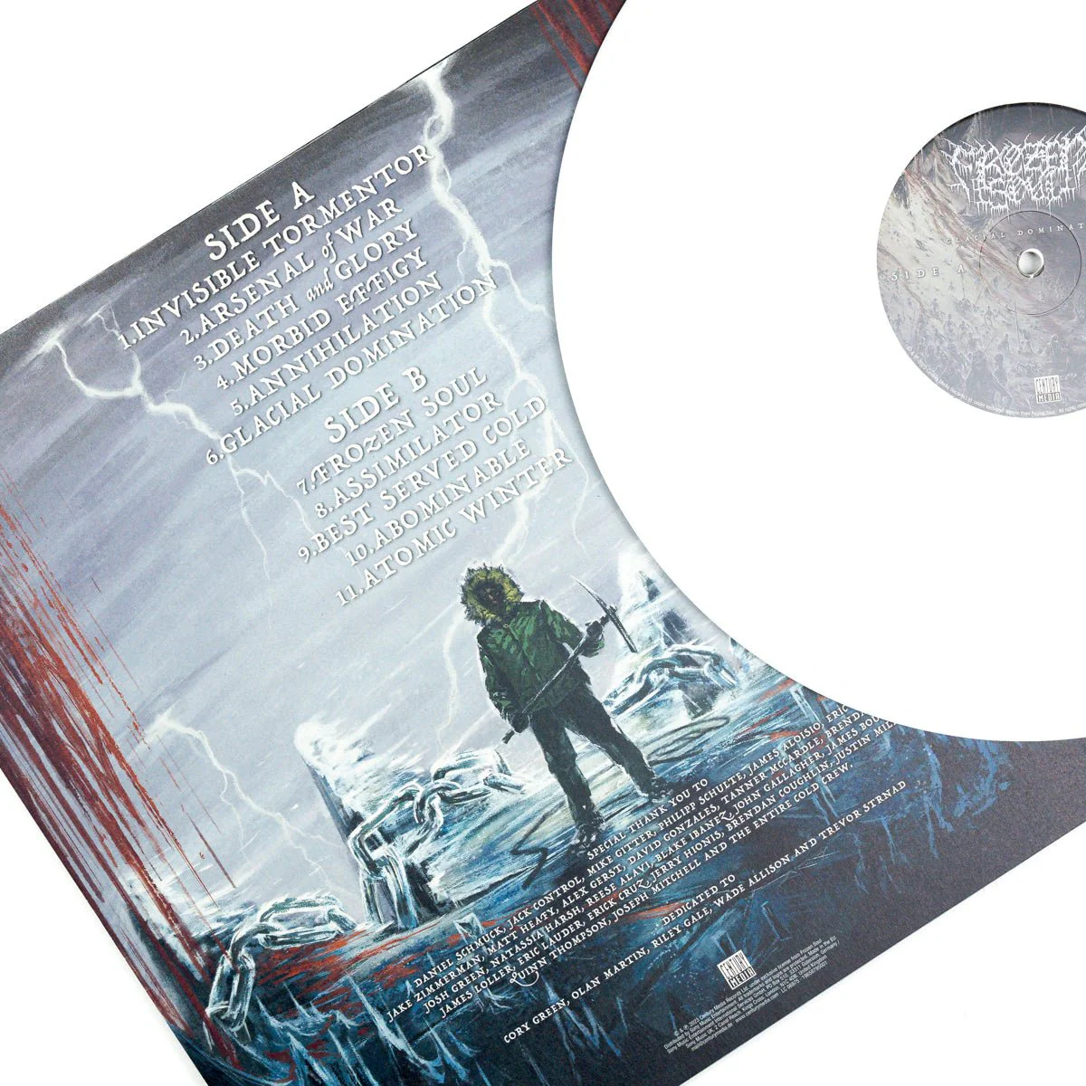FROZEN SOUL "Glacial Domination" LP - Image 4