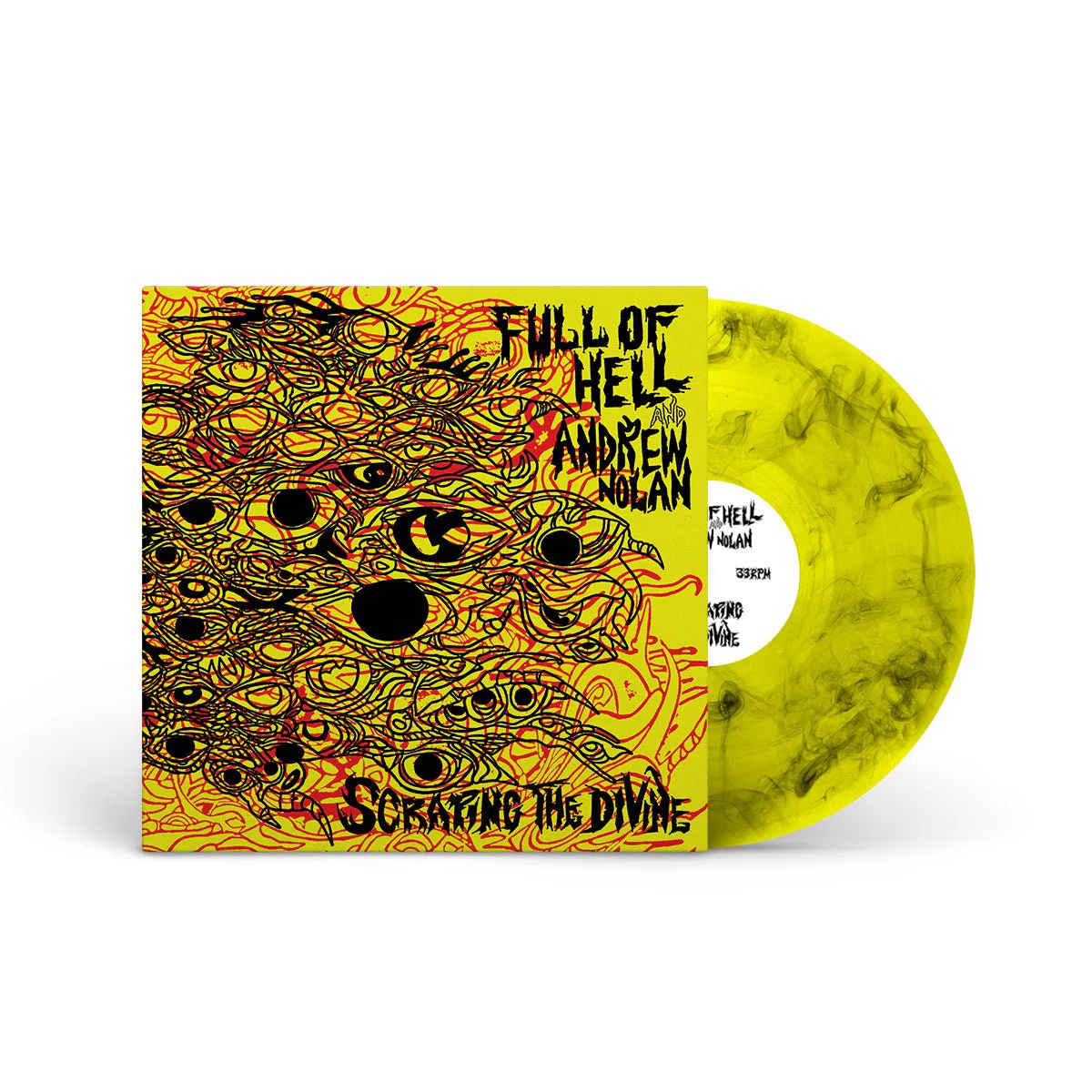 FULL OF HELL & ANDREW NOLAN "Scraping The Divine" LP - Image 2