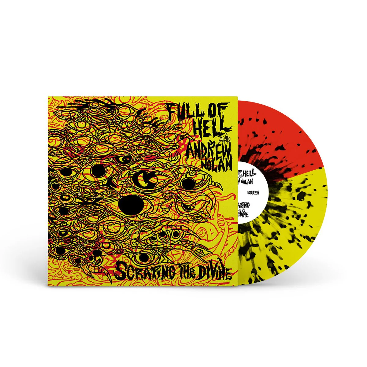 FULL OF HELL & ANDREW NOLAN "Scraping The Divine" LP - Image 3