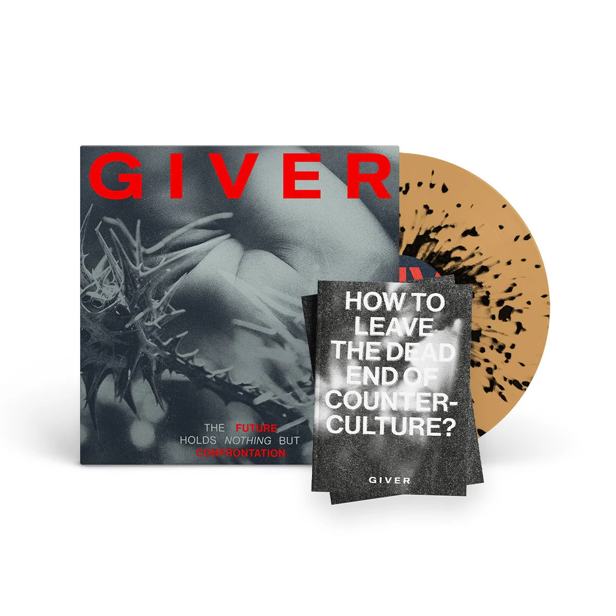 GIVER "The Future Holds Nothing But Confrontation" LP - Image 2