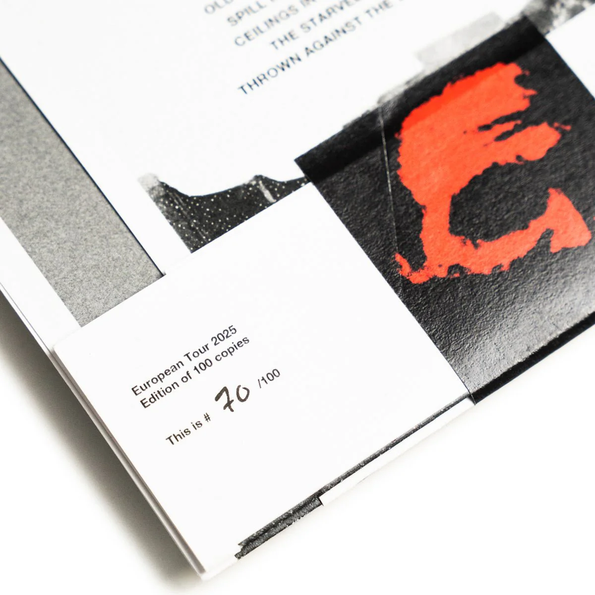 GREAT FALLS "Objects Without Pain - Tour" CD - Image 3