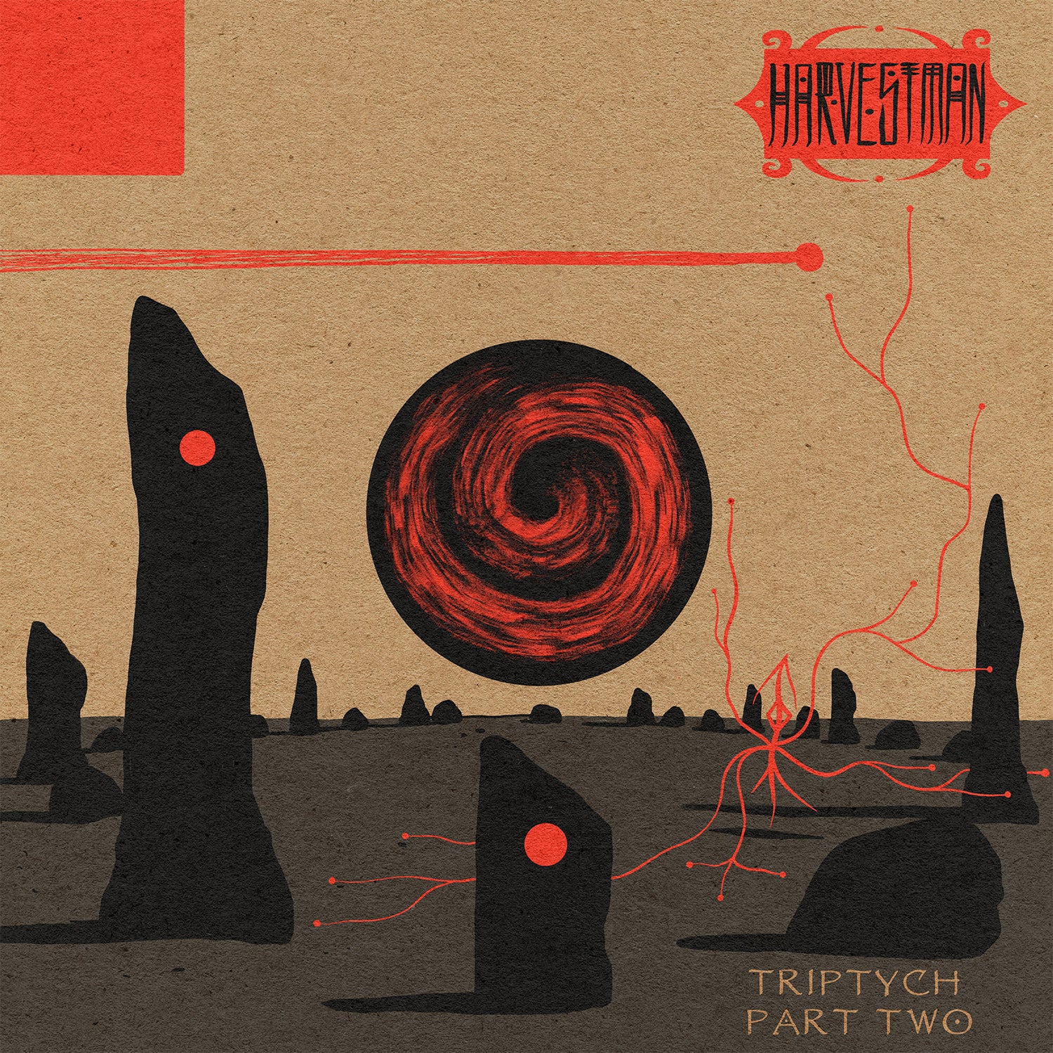 HARVESTMAN "Triptych: Part Two" LP + Art Print Bundle - Image 2