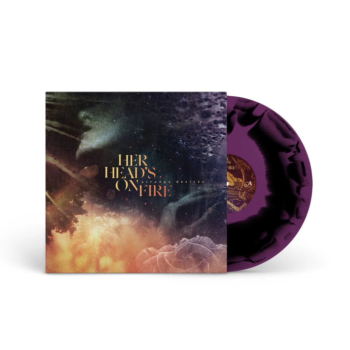 HER HEAD'S ON FIRE "Strange Desires" LP - Image 2