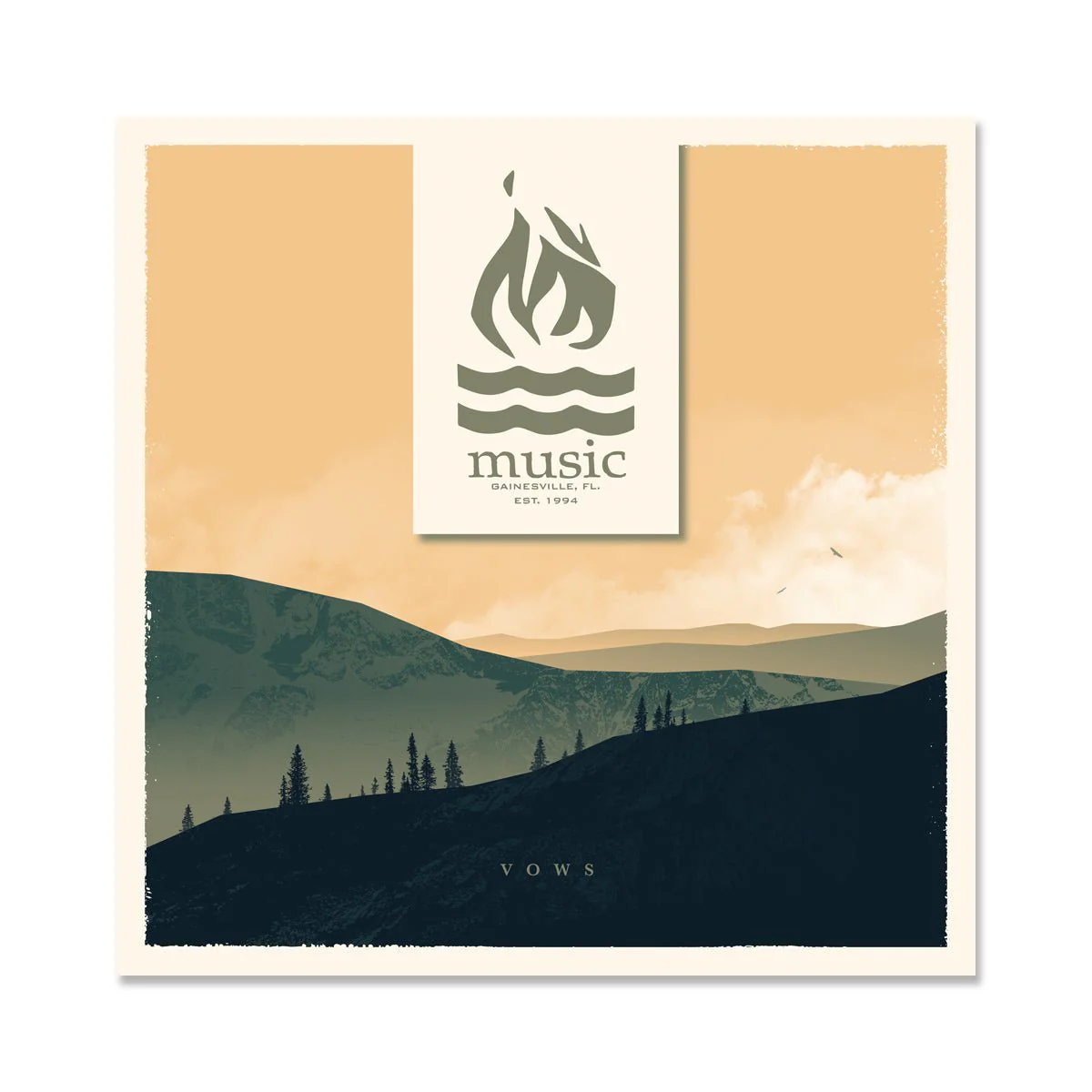 HOT WATER MUSIC "Vows" LP + Coffee Mug + Art Print Bundle - Image 4