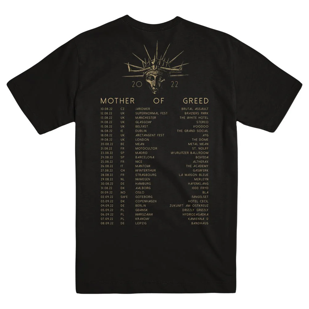 IMPERIAL TRIUMPHANT "Mother Of Greed Tour Pt. 2" T-Shirt - Image 2