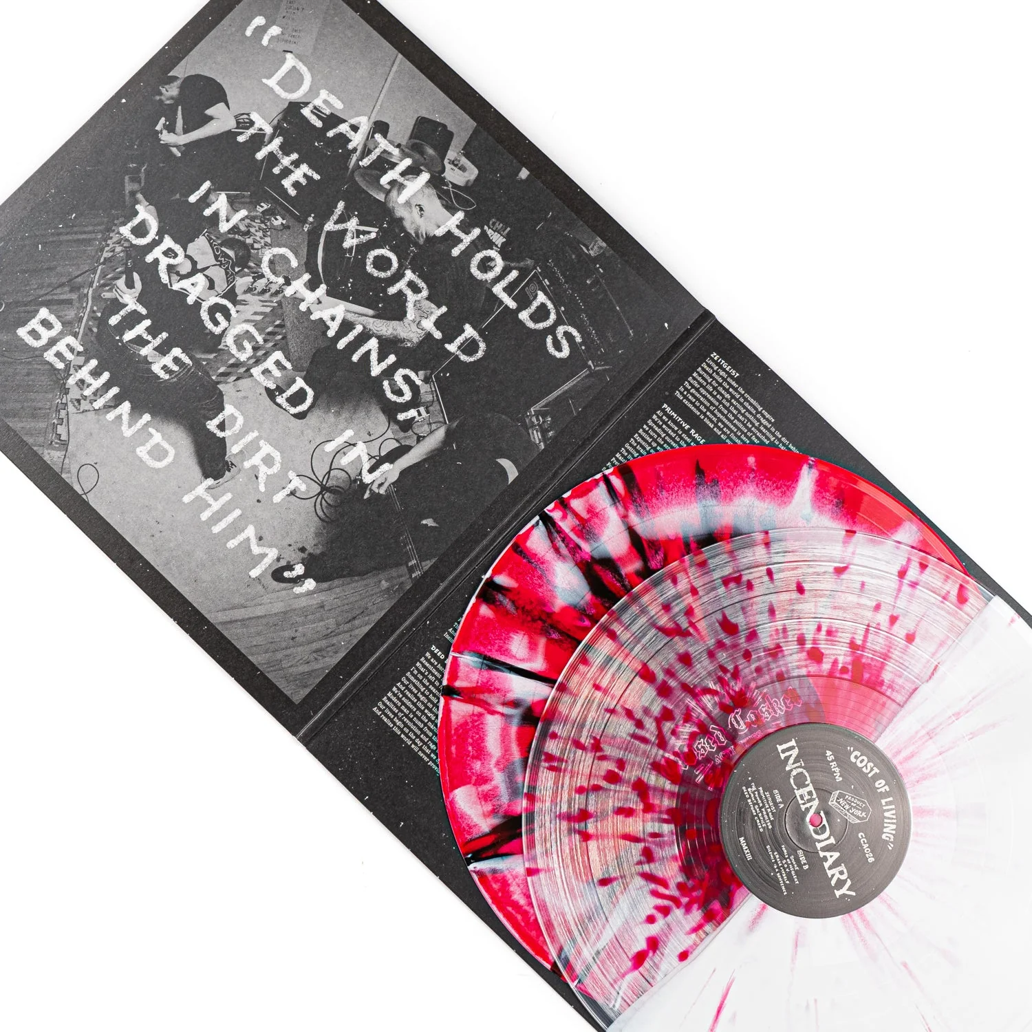INCENDIARY "Cost Of Living" LP - Image 14
