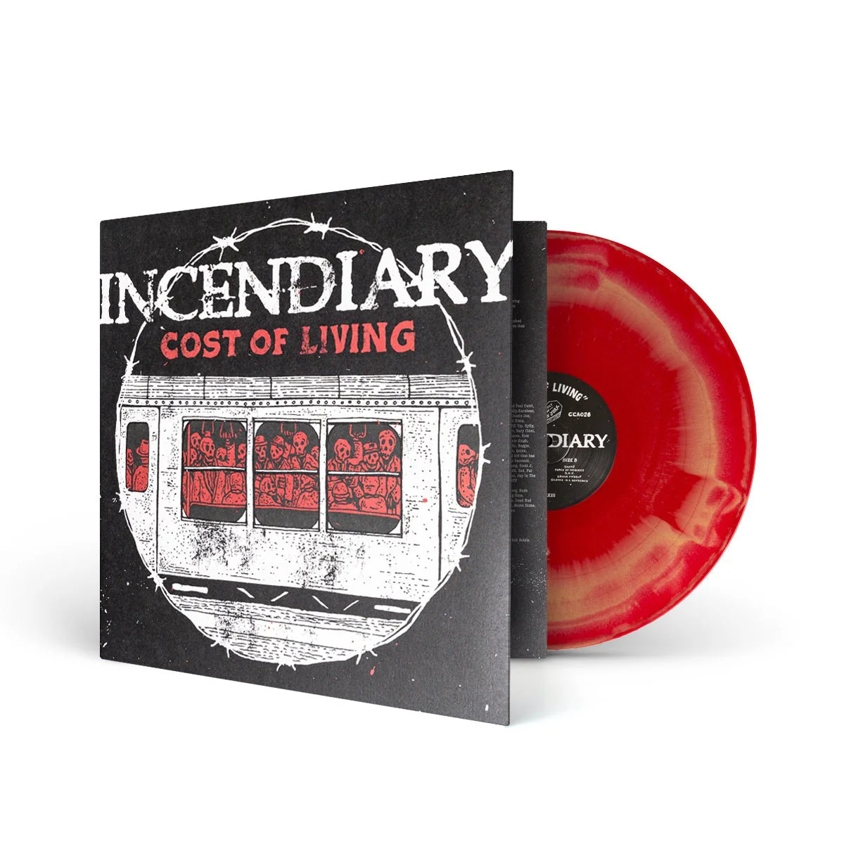 INCENDIARY "Cost Of Living" LP - Image 2