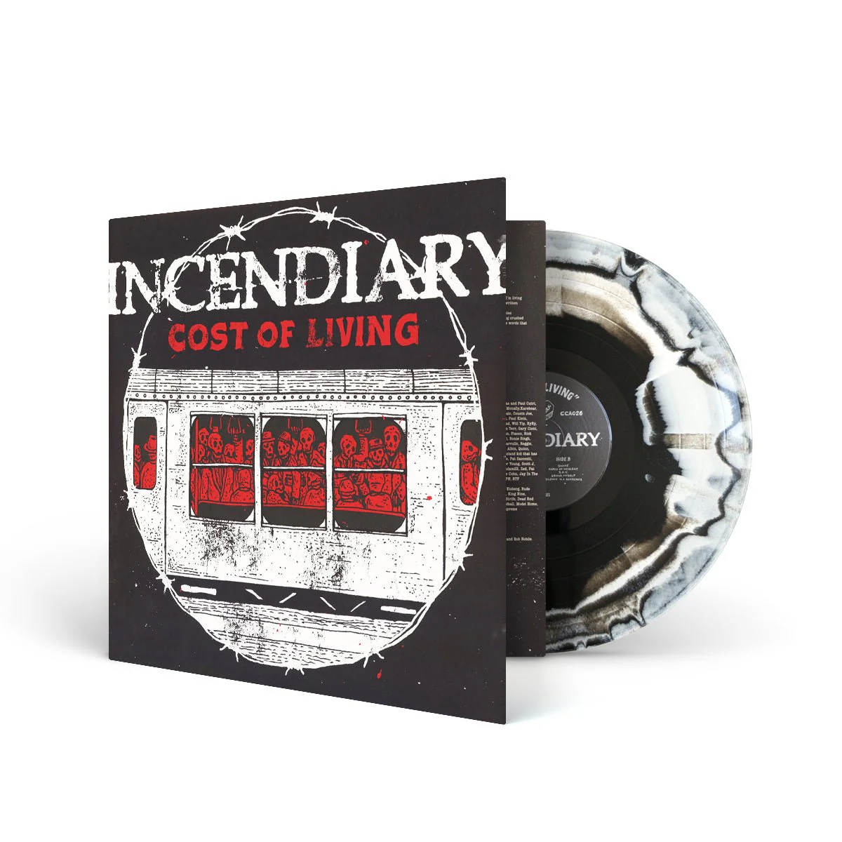 INCENDIARY "Cost Of Living" LP - Image 4
