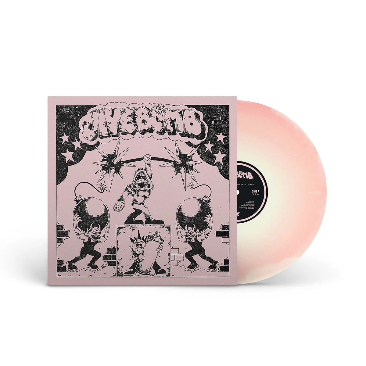 JIVEBOMB "Primitive Desires / Demo" LP - Image 2