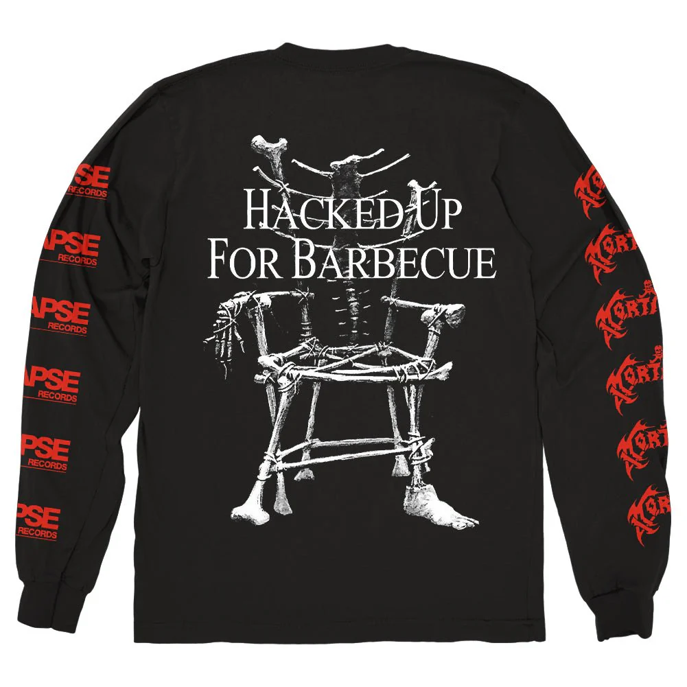 MORTICIAN "Hacked Up For Barbecue" Longsleeve - Image 2