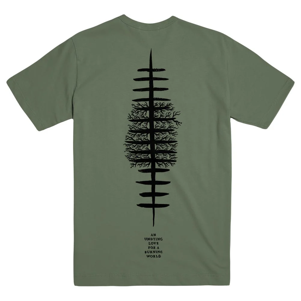 NEUROSIS "Star - Military Green" T-Shirt - Image 2