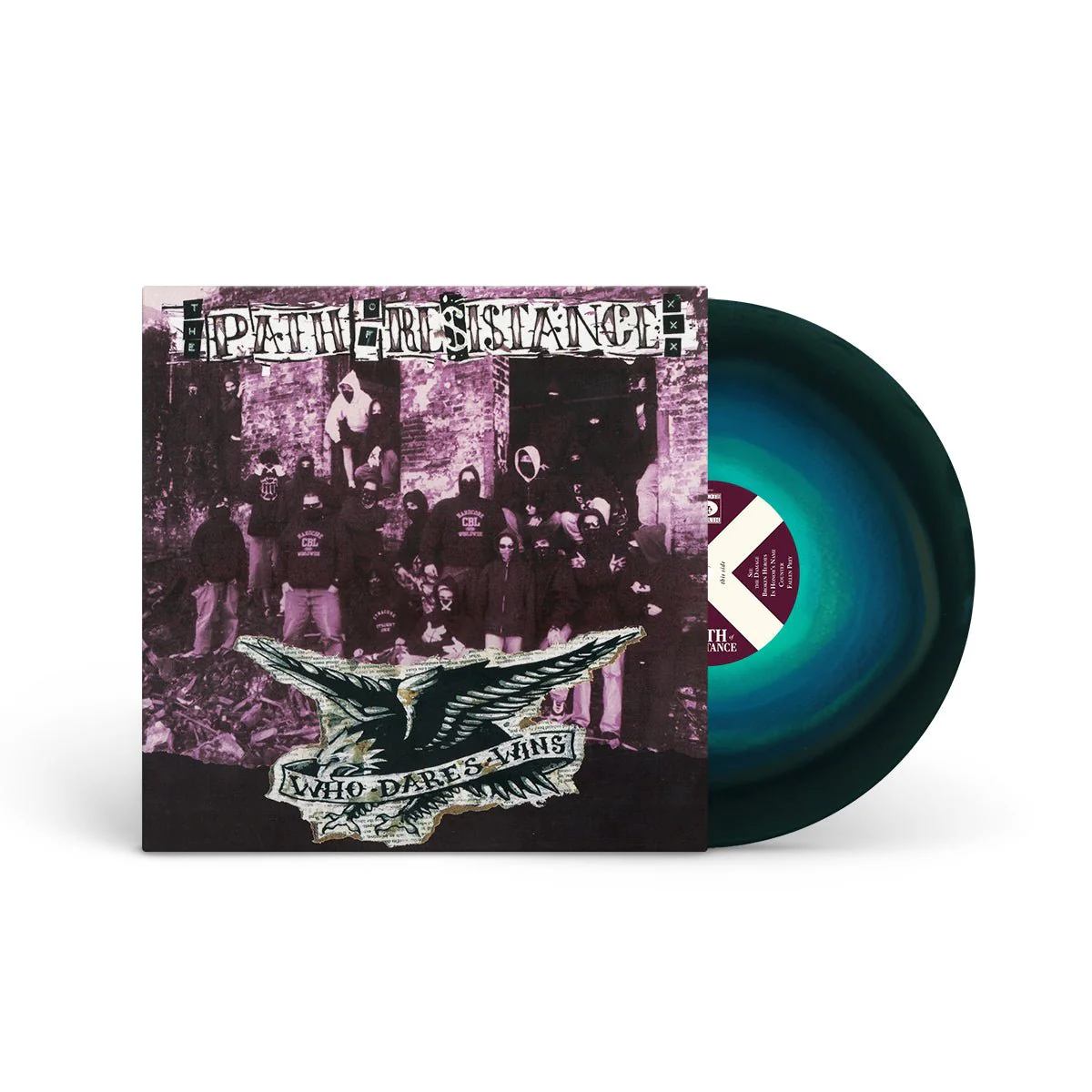 PATH OF RESISTANCE "Who Dares Wins - 30th Anniversary Reissue" LP - Image 2