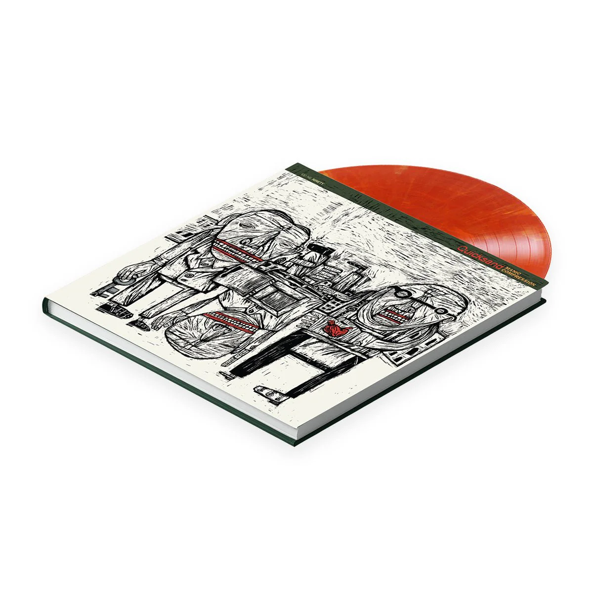 QUICKSAND "Manic Compression - Deluxe" LP + Book - Image 3