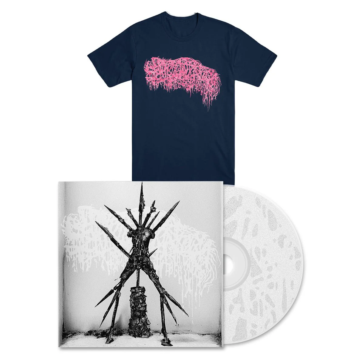SANGUISUGABOGG "Hideous Aftermath" CD + T-Shirt Bundle - Image 3