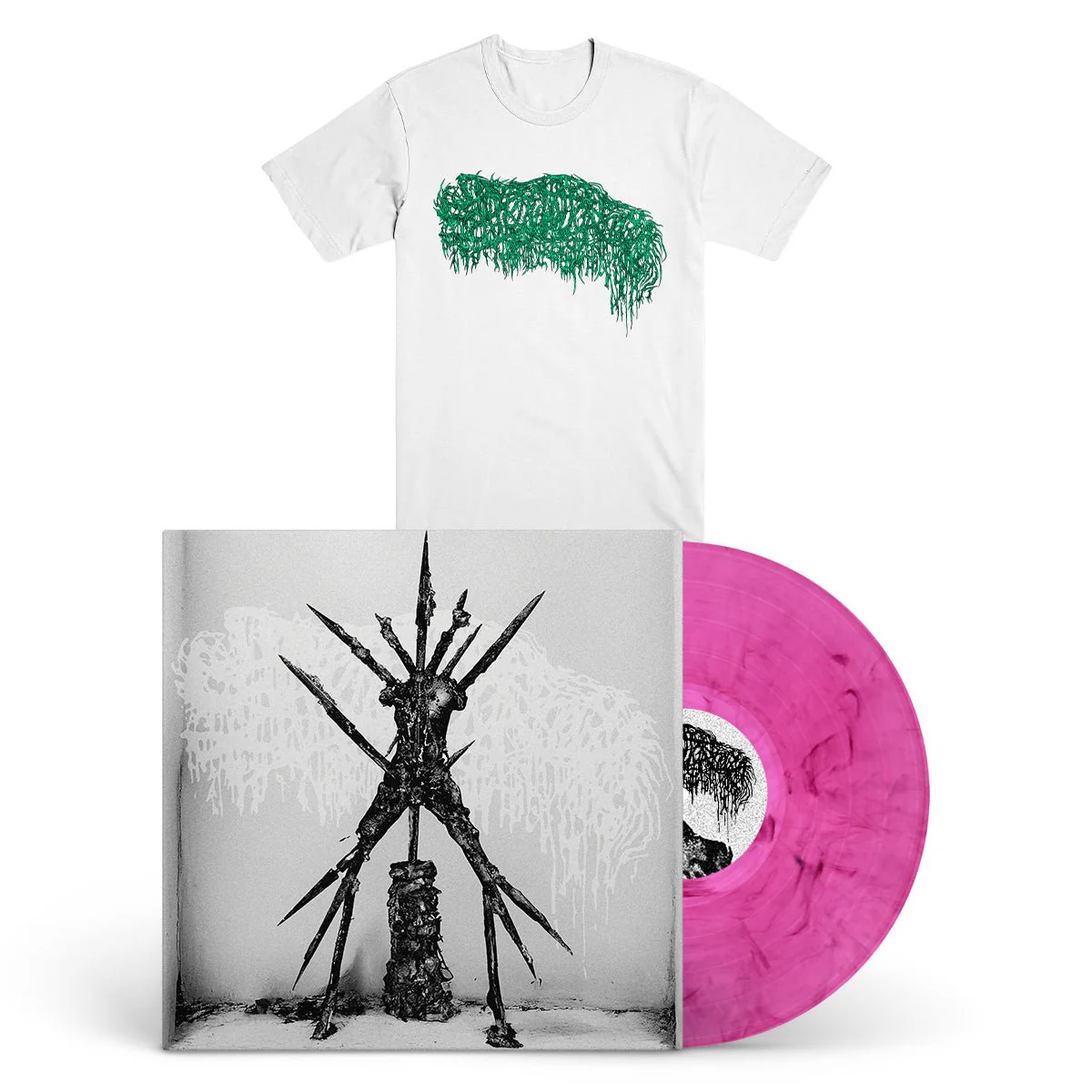 SANGUISUGABOGG "Hideous Aftermath" LP + T-Shirt Bundle - Image 4