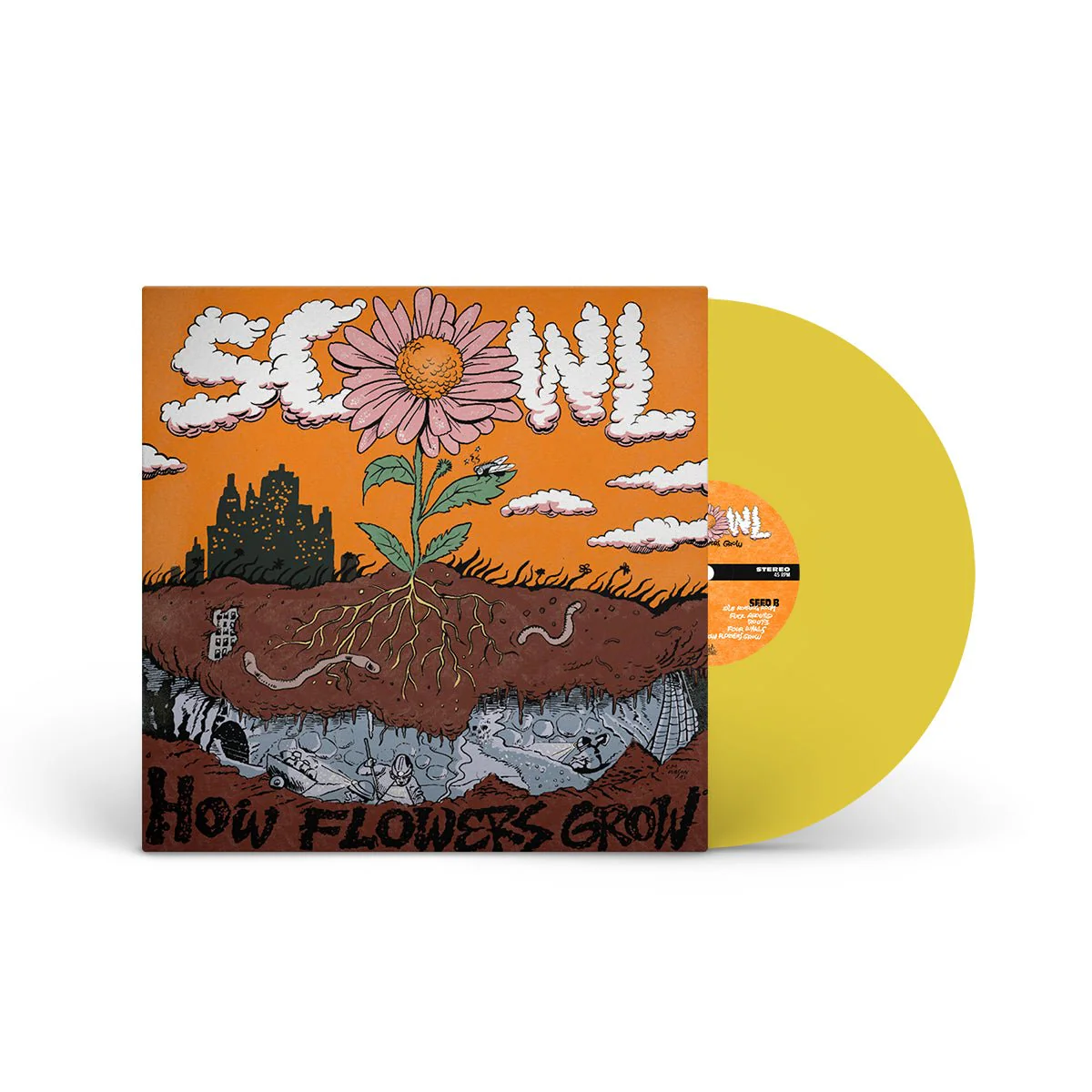 SCOWL "How Flowers Grow" LP - Image 3
